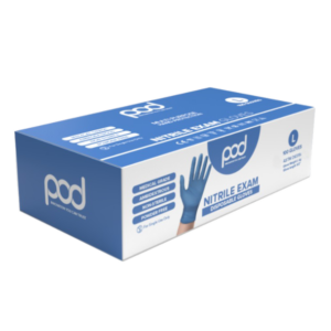 POD Disposable Examination Nitrile Gloves 3.5 g, 100pcs/box